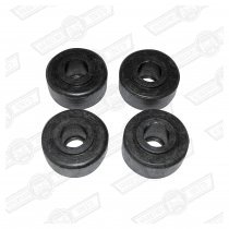 BUSH KIT-SUSPENSION TIE ROD,HEAVY DUTY RUBBER (4)