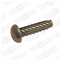 SCREW-HAMMER DRIVE-BRAKE PIPE BRACKET TO RADIUS ARM