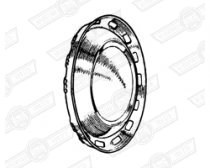 HUB CAP-FULL WIDTH-RECTANGULAR PERFORATIONS'60-'61