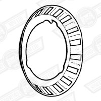 RIM EMBELLISHER-RECTANGULAR HOLES-CLUBMAN-'69-'75