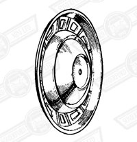 HUB CAP-FULL -ACCEPTS RILEY MEDALLION-MK2 & 3 ELF