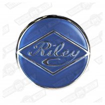 MEDALLION-'RILEY'-FITS HUB CAP-MK2 & 3 ELF