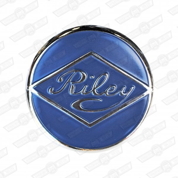MEDALLION-'RILEY'-FITS HUB CAP-MK2 & 3 ELF