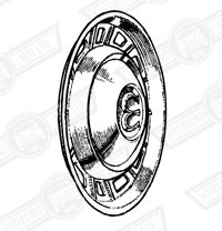 HUB CAP-FULL WITH 'W' MOTIF-HORNET MK2 & 3