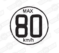 DECAL-SAFETY WARNING-SPARE WHEEL-'97 ON
