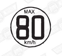 DECAL-SAFETY WARNING-SPARE WHEEL-'97 ON