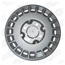 HUB CAP-FULL WIDTH-SILVER-MAYFAIR-'84-'88