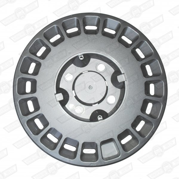 HUB CAP-FULL WIDTH-SILVER-MAYFAIR-'84-'88