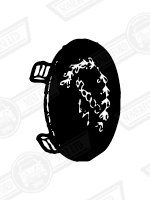 CAP-WHEEL CENTRE-BLACK + COOPER LOGO-M.CARLO ETC