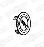 CAP-WHEEL CENTRE-WHITE + MINI LOGO-MINI 7 2000