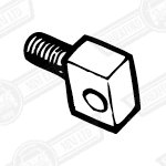 PEDAL STOP-C/W BRAKE SWITCH HOUSING-DUAL LINE'59-'80