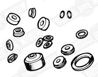 REPAIR KIT FOR GMC168 DUAL BRAKE MASTER CYLINDER