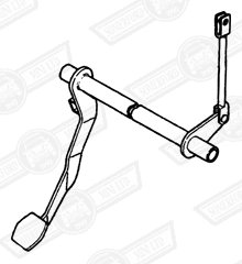 BRAKE PEDAL-1988 ON LHD