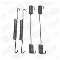 SPRING KIT-BRAKE SHOE RETURN. REAR AND FRONT SINGLE LEADING
