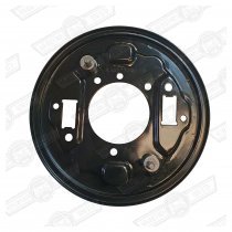 BACK PLATE-FRONT BRAKES-TWIN LEADING SHOE-RH