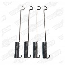 SPRING SET- BRAKE SHOE RETURN. TWIN LEADING SHOE, FRONT