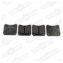 BRAKE PAD SET-COMPETITION-LATE 997 & ALL 998-COOPER