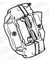 CALIPER-BRAKES-METRO 4 POT VENTED-RH