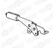HANDBRAKE LEVER ASSY. WITH BLACK LEATHER GRIP-'97 ON