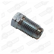 TUBE NUT-STEEL, BRAKE PIPE UNION-7/16'' UNF MALE