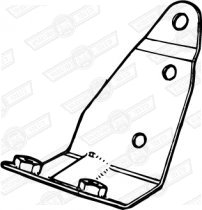 BRACKET-BRAKE VALVE TO SUBFRAME-'69-'80 LHD-NOT GT