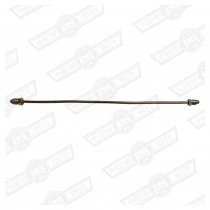 BRAKE PIPE-CUNIFER 14'' LONG-1 x M10 1 x M12 MALE UNIONS