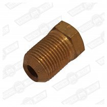 TUBE NUT-BRASS, BRAKE PIPE UNION-M12-MALE