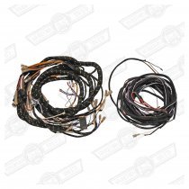 HARNESS-FULL-CLOTH BOUND-COOPER 'S'-'67-'69 (3 wires to wipe