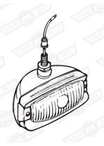 REVERSING LAMP ASSY.WIPAC-CANADA-'69-'76