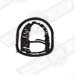 LENS-REAR NO. PLATE LAMP-ELF AND HORNET