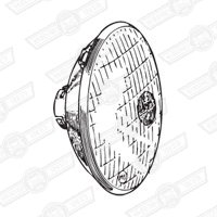 LIGHT UNIT-PREFOCUS WITH SIDELIGHT-LHD