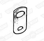 BRACKET-STARTER CABLE TO ENGINE