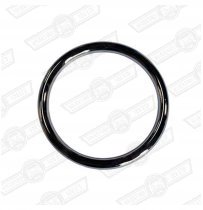 BEZEL- 52mm GAUGE-CHROME- ROUND PROFILE