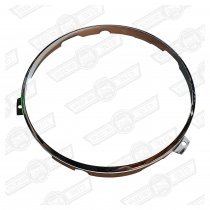 BEZEL-CHROME-SEALED BEAM RETAINING