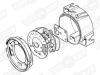 REV COUNTER-BLACK FACE-1275GT,SPEC.,SPRITE,25-'77-'84
