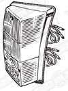 REAR LAMP ASSY.WITH REV. LENS-ALTISSIMO-RH
