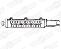 PLUG MOULDING-CONNECTOR-25 WAY-ECU '91 ON