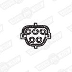 PLUG MOULDING-CONNECTOR-5 PIN