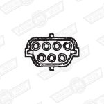 PLUG MOULDING-CONNECTOR-7 PIN