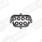 PLUG MOULDING-CONNECTOR-7 PIN