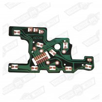 PRINTED CIRCUIT BOARD-TRIPLE INSTRUMENT PACK -'76-'89