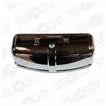 NUMBER PLATE LAMP-CHROMED PLASTIC