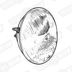 HEADLAMP-CIBIE-NO SIDELIGHT