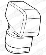 COVER-GXE7708 WIPER MOTOR-LHD 1981 ON
