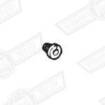 GROMMET-CONICAL-CO-AXIAL CABLE THROUGH INNER WING