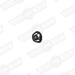 WASHER-CUP TYPE-No.6 x 9/32'' CHROME