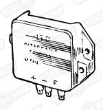 REGULATOR BOX-LUCAS 4TR-11AC ALTERNATOR