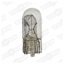 BULB-CAPLESS, PUSH FIT,CLEAR 12V-5W-SIDE LIGHT ETC