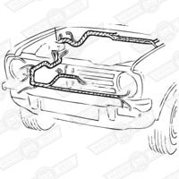 HARNESS-MAIN & DASH-PVC BOUND-SALOON-'85-'88-LHD