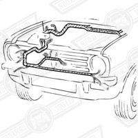 HARNESS-MAIN & DASH-PVC BOUND-SALOON-'85-'88-LHD